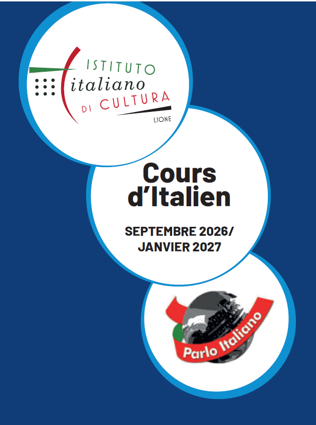 Cours et ateliers d'italien 2026-2027